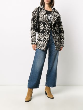 abstract pattern cardi-coat展示图