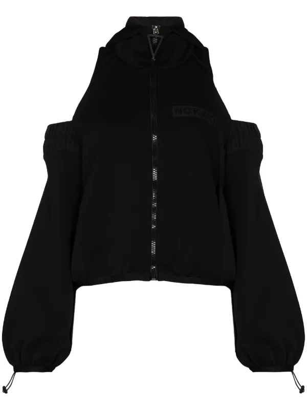 No Ka' Oi Cutout Shoulder Jacket Farfetch Jackor från No Ka' Oi Dam Farfetch