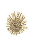 Mindi Mond 18kt yellow gold Spoke diamond ring