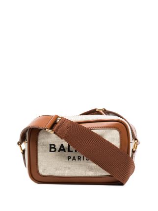 Balmain B-Army logo-print Crossbody Bag - Farfetch