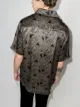 Nahmias paisley pattern short sleeve shirt