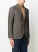 Gabriele Pasini check print tailored blazer