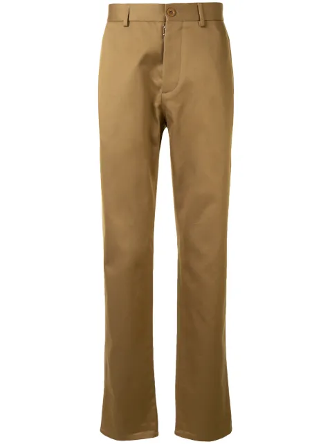 Maison Margiela straight-leg full-length trousers