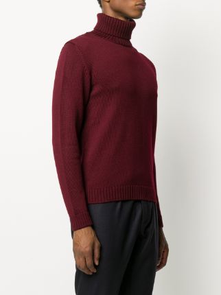 turtleneck virgin wool jumper展示图