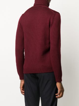 turtleneck virgin wool jumper展示图