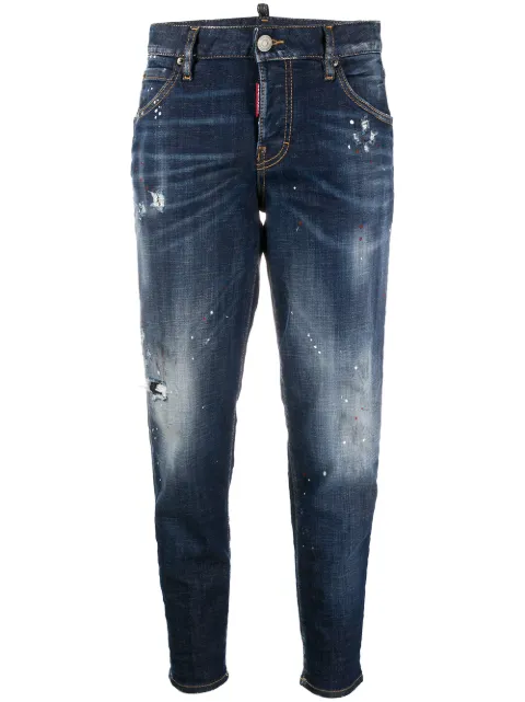 DSQUARED2 jeans capri Hockney