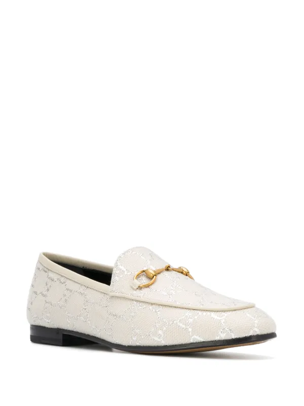 gucci monogram loafers