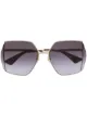 الصورة 1 من Gucci Eyewear نظارة شمس بإطار مربع كبير