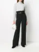 الصورة 2 من Alberta Ferretti بنطال هاي ويست كريب