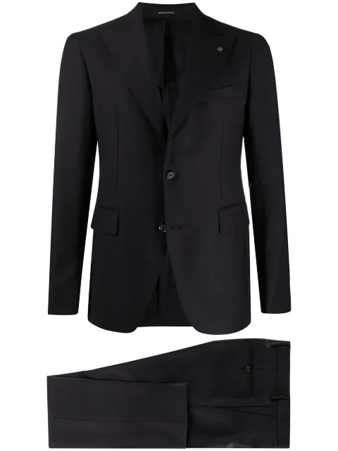 Tagliatore single-breasted virgin wool suit