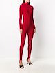 Atu Body Couture stirrup-hem catsuit