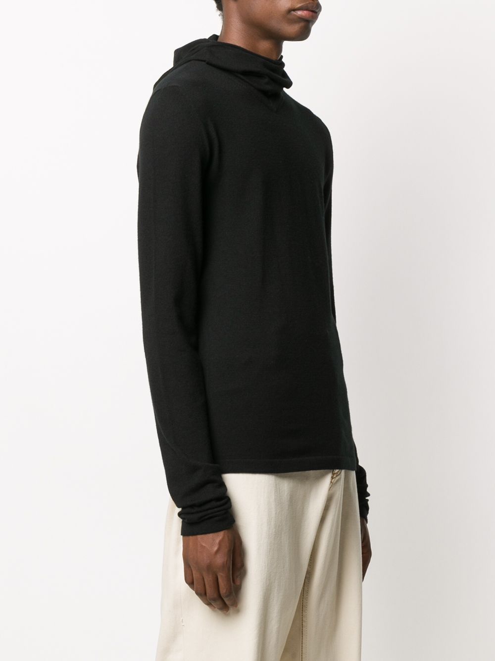 фото Bottega veneta свитер тонкой вязки с высоким воротником
