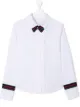 Image 1 of Lapin House TEEN pleated long-sleeve shirt