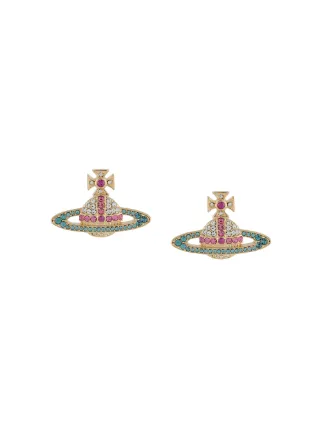 Vivienne Westwood crystal-orb Stud 