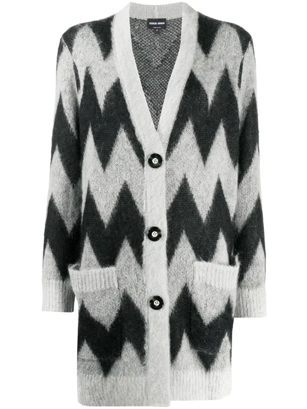 chevron cardigan