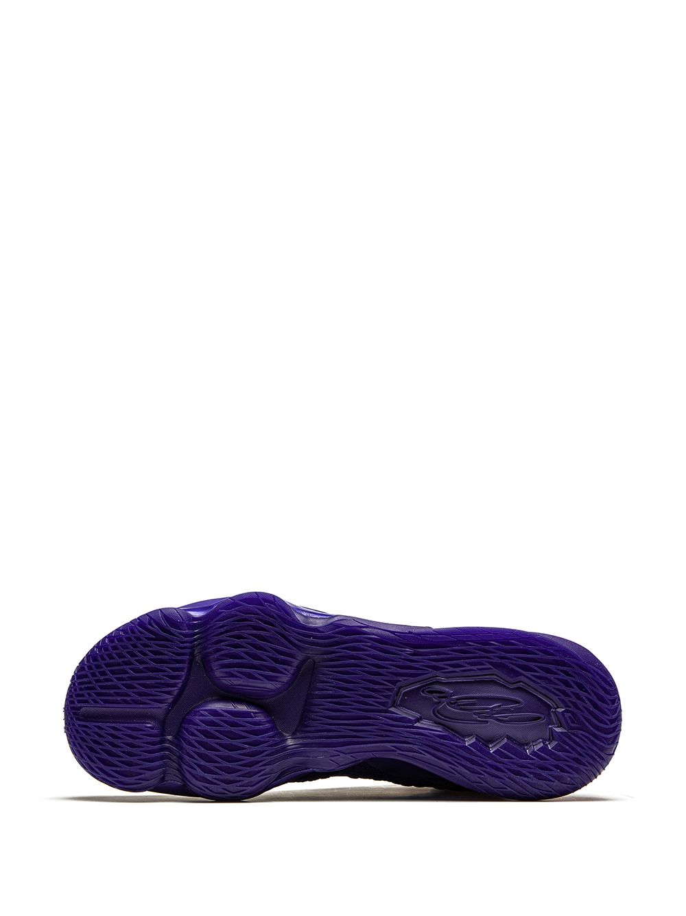 Shop Nike Lebron 17 "bron 2k" Sneakers In Purple