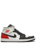 Jordan Jordan 1 Mid SE ""Red/Grey/Black Toe"" sneakers - White