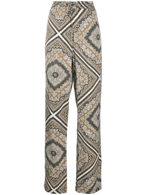 Michael Michael Kors straight-leg patterned trousers