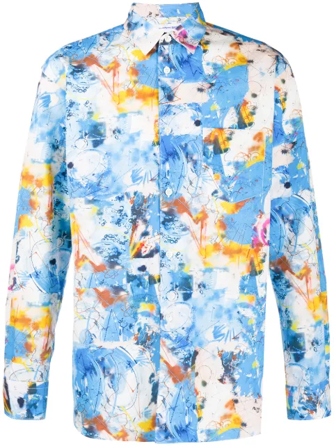 Comme Des Garçons Shirt camisa estampada