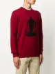 Barena logo print crewneck jumper