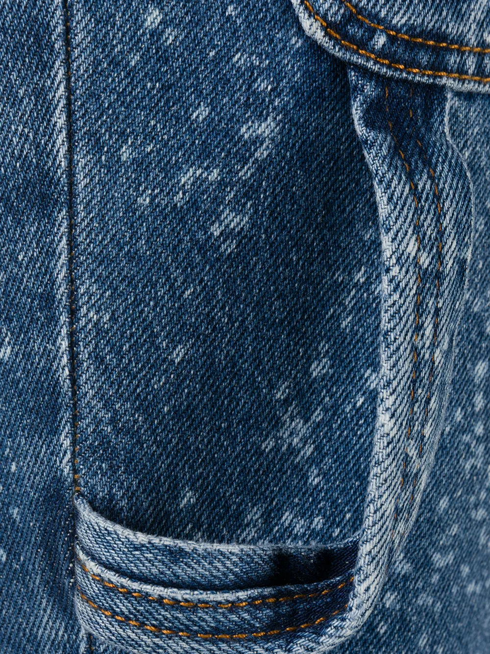 Paint-Splattered Slim-Fit Jeans