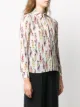 Alice+Olivia all-over print silk shirt