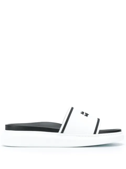 alexander mcqueen womens sliders