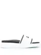 Image 1 of Alexander McQueen logo print sliders