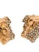 Versace crystal-embellished Medusa stud earrings