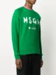 MSGM logo cotton sweatshirt