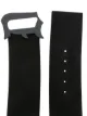 Dondup monogram buckle suede belt