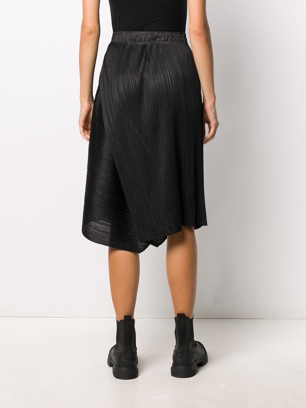 фото Pleats please issey miyake плиссированная юбка с запахом