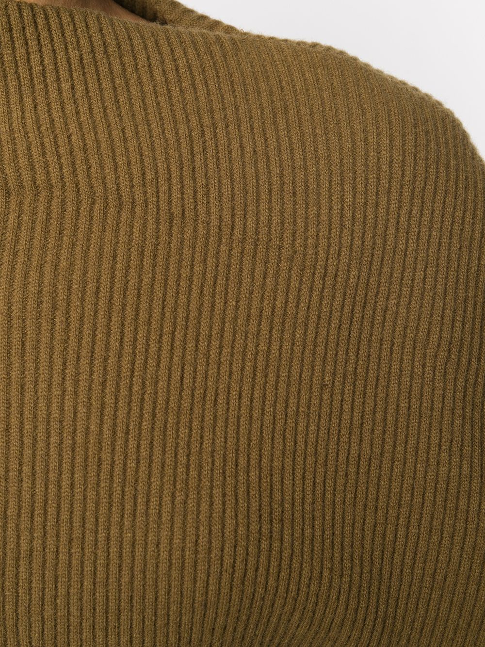 фото Low classic high neck ribbed jumper