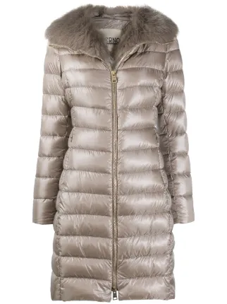 herno fur collar coat