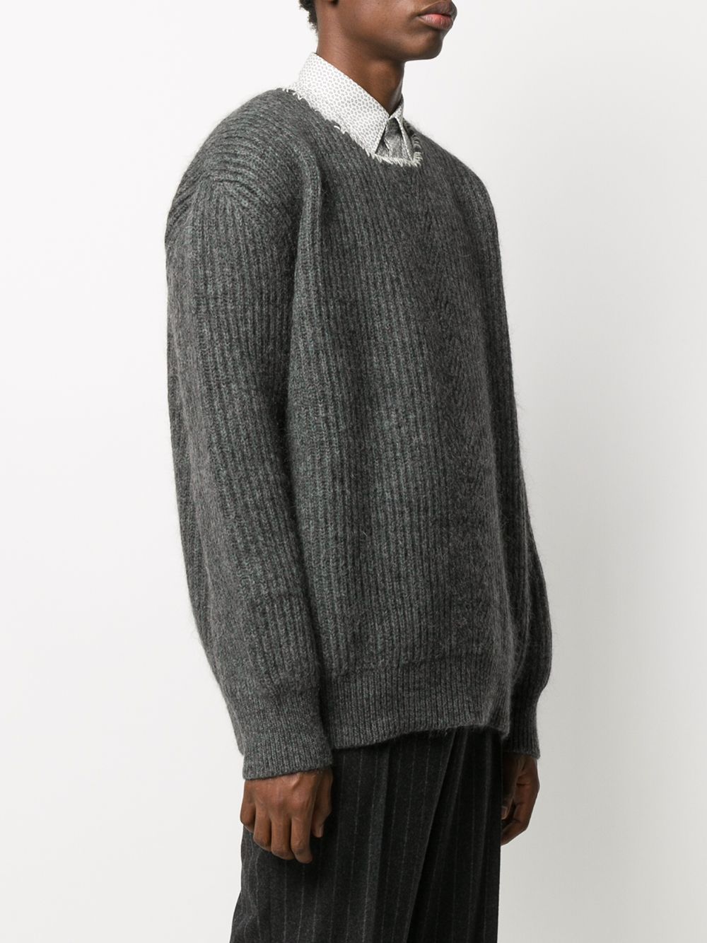 Maison Margiela ribbed-knit Jumper - Farfetch