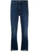 Image 1 of MOTHER raw-cuff mid jeans