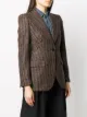 Dolce & Gabbana houndstooth fitted blazer