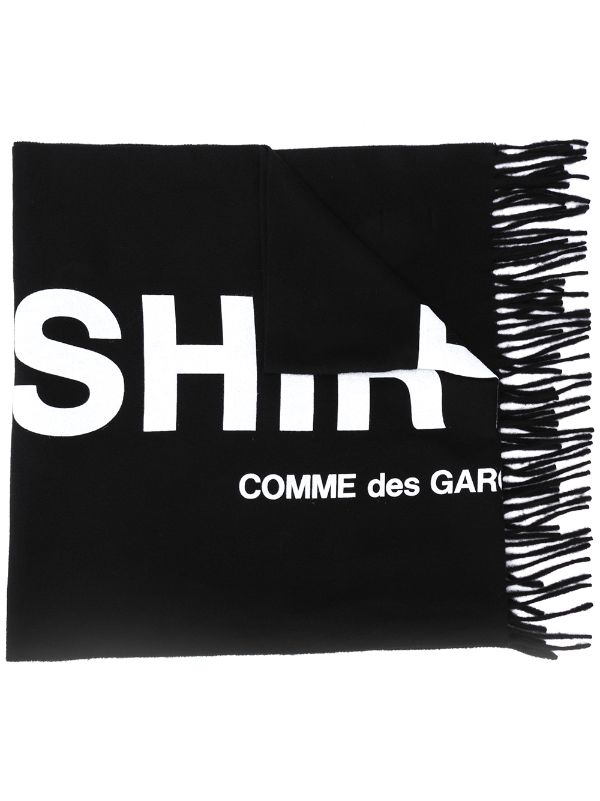 comme des garcons shirt scarf