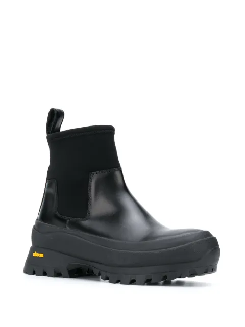 chelsea boots with vibram soles