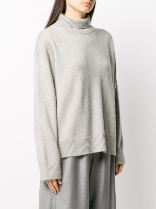 rib-trimmed cashmere jumper展示图