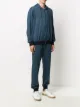 Brioni contrast-trim two piece tracksuit