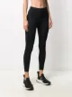 RICK OWENS logo print leggings