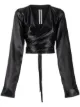 الصورة 1 من Rick Owens توب بتصميم ملفوف ورقبة V