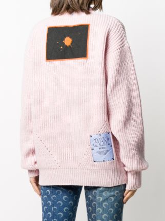 embroidered heart jumper展示图