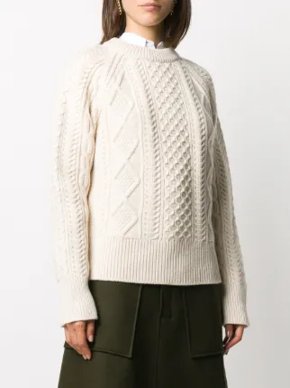 fisherman rib lambswool jumper展示图