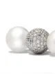 TASAKI 18kt white gold pearl diamond Balance Decade ring