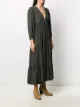 AllSaints فستان بطبقات وخصر مربوط