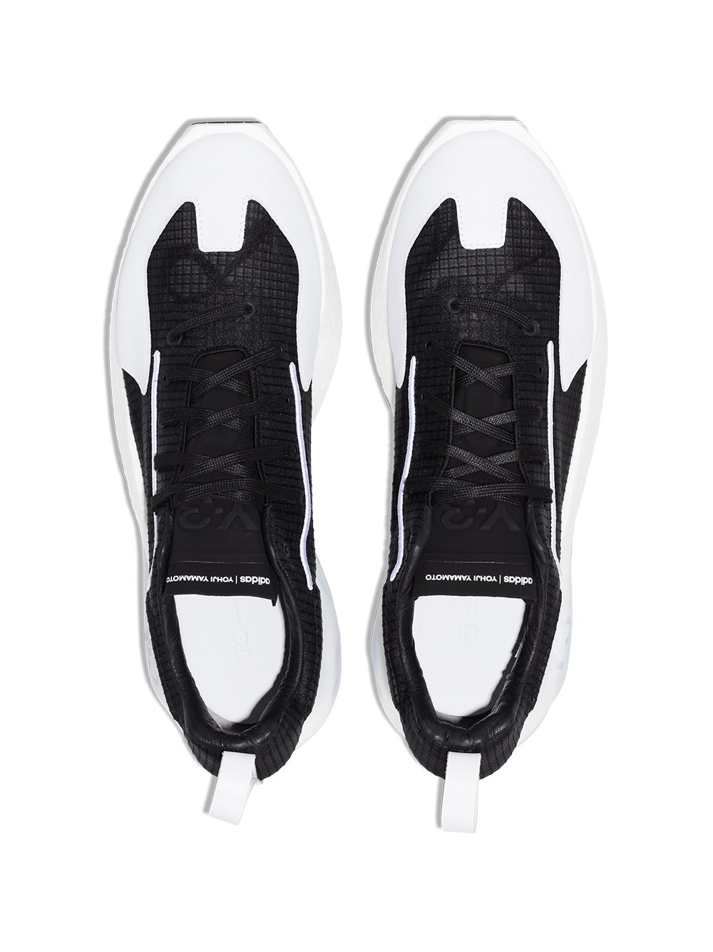 фото Y-3 panelled lace-up sneakers