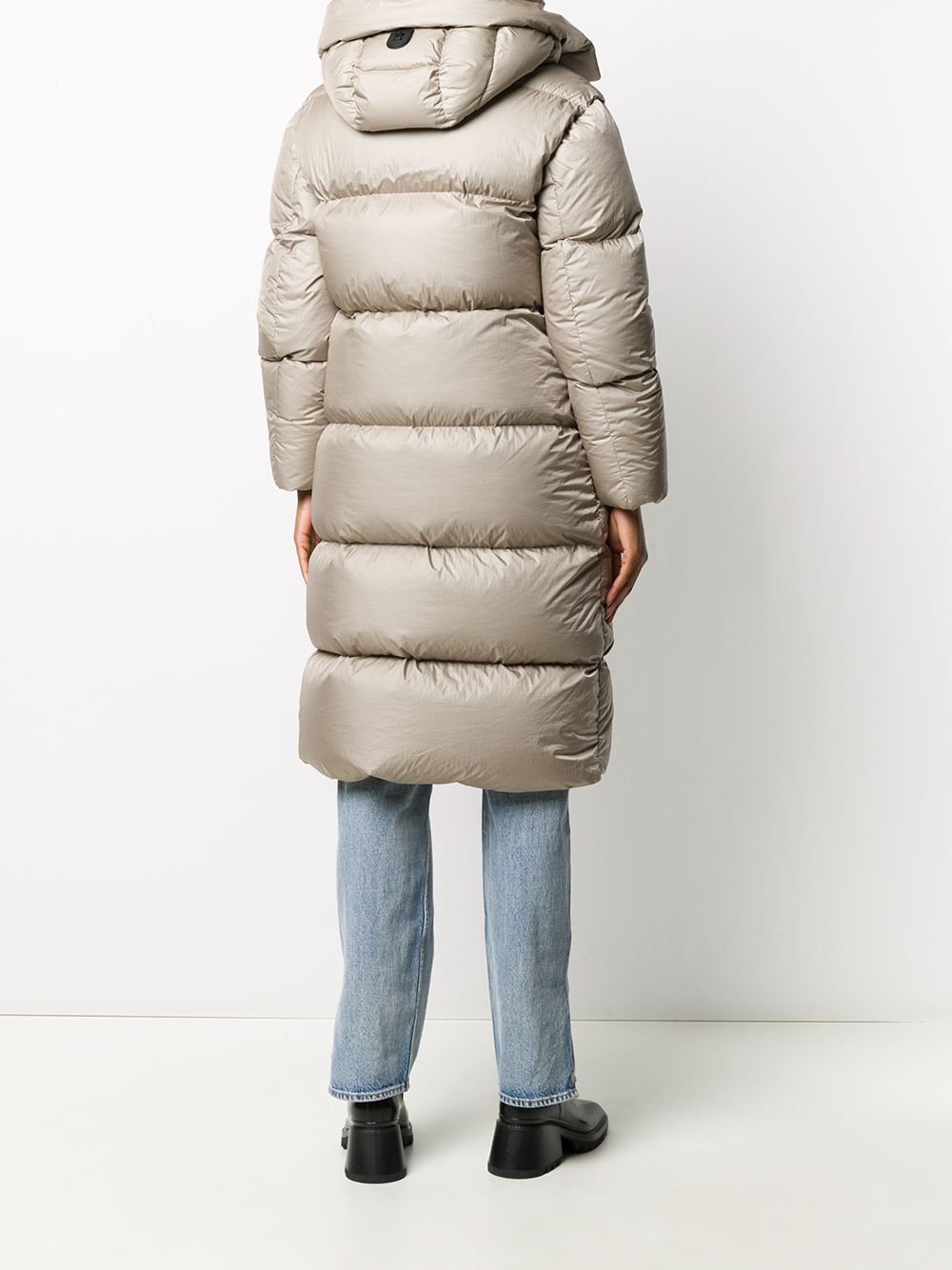 фото Mackage elaine long quilted coat