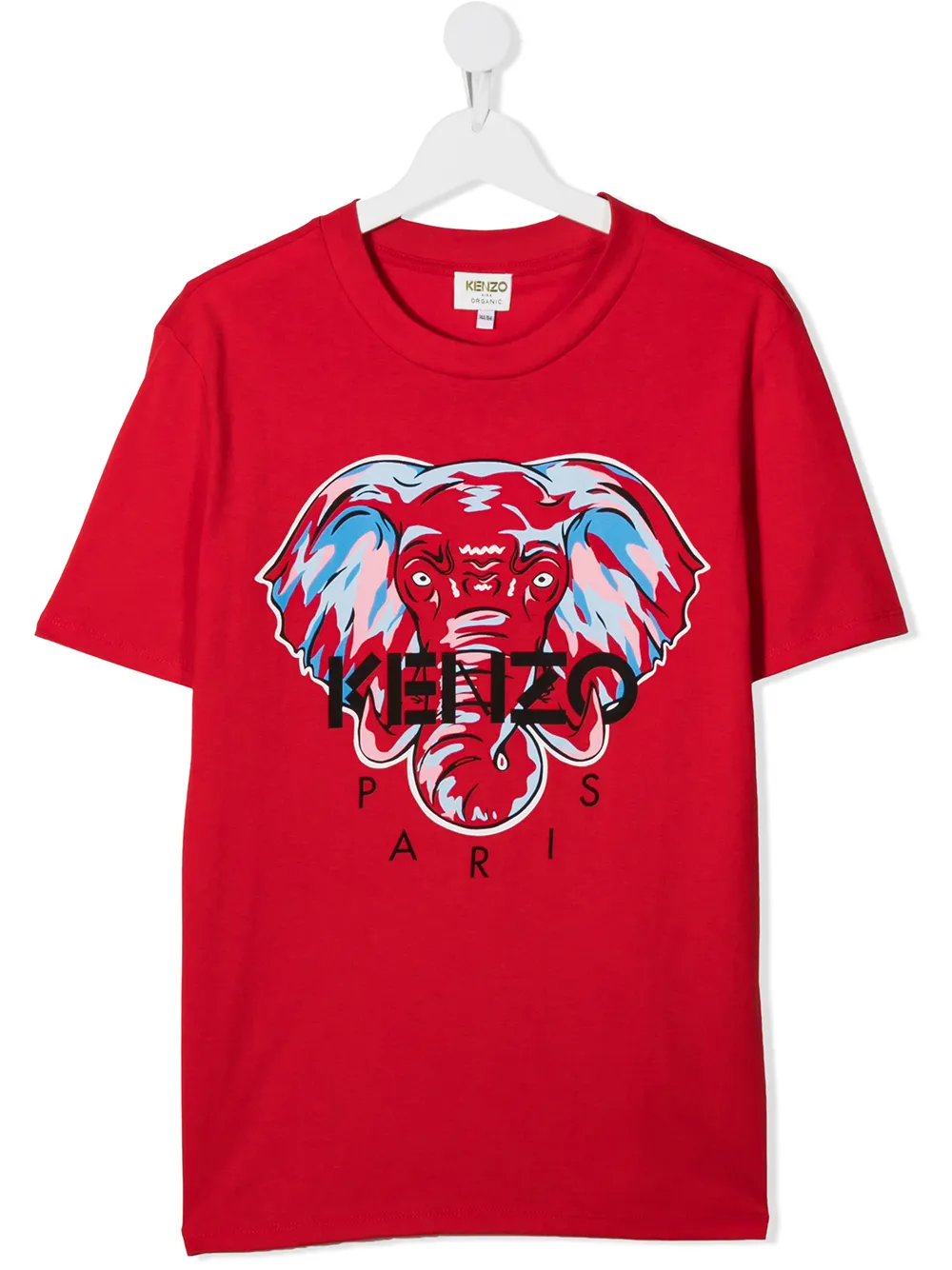 фото Kenzo kids футболка elephant с логотипом